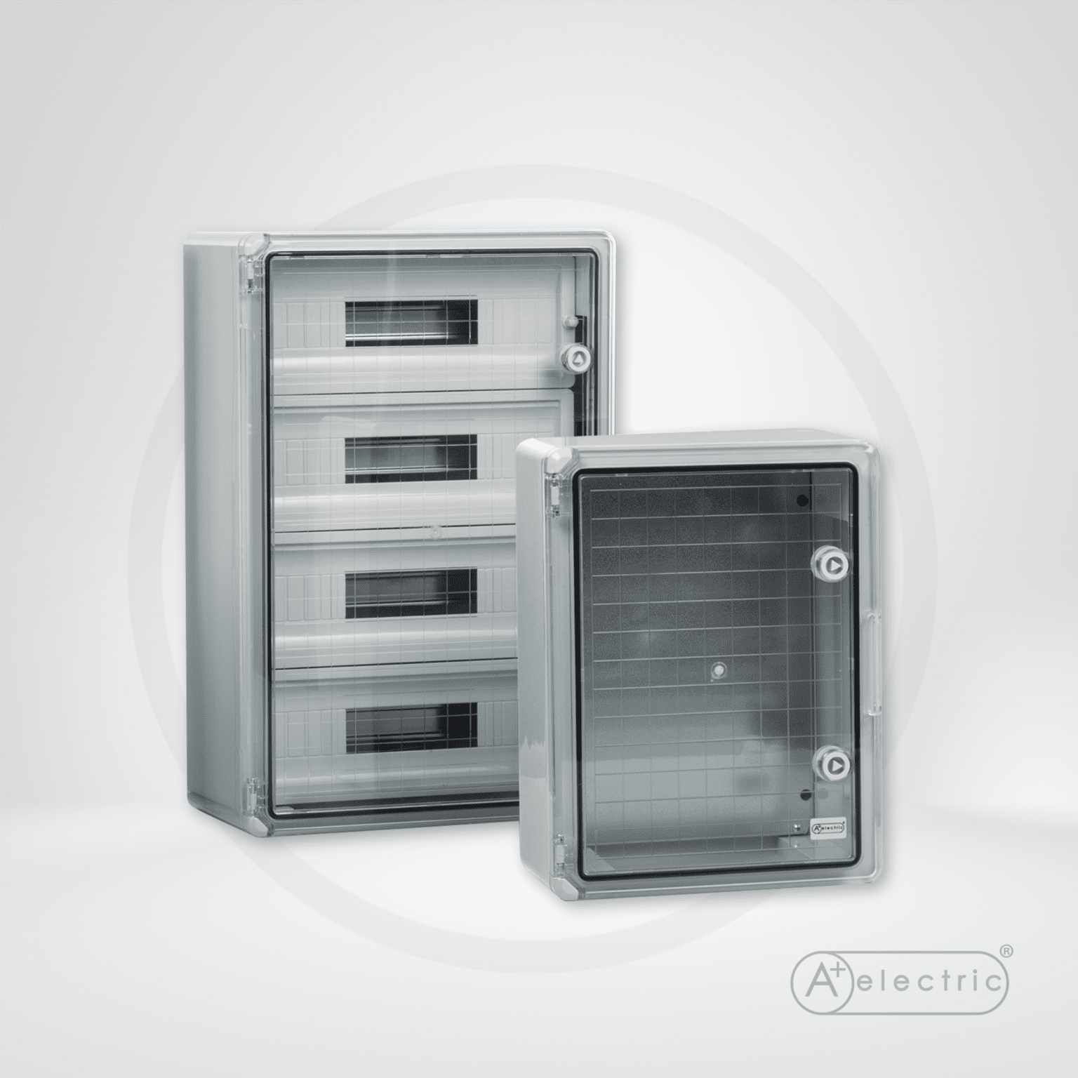 ABS Electrical Distribution Boards with Transparent Door - A Plus ...